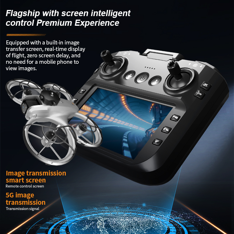 Original Z4 Mini Full Protecti - Drone Kit Tricopter ulasan dan harga
