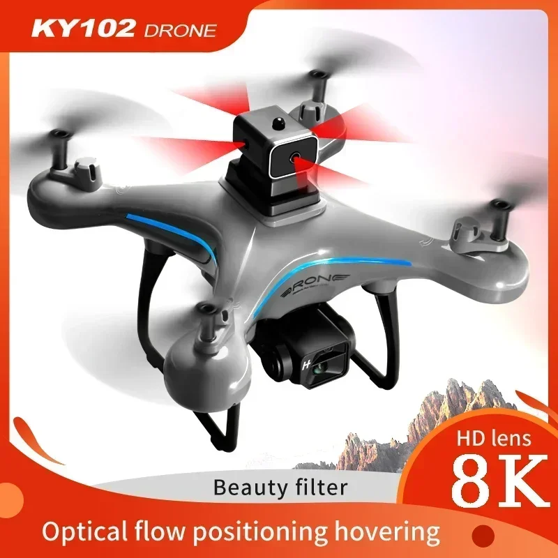 KY102 RC Drone 8K Professional - Drone Kit Vtol ulasan dan harga