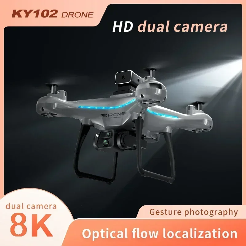KY102 RC Drone 8K Professional - Drone Kit Vtol ulasan dan harga