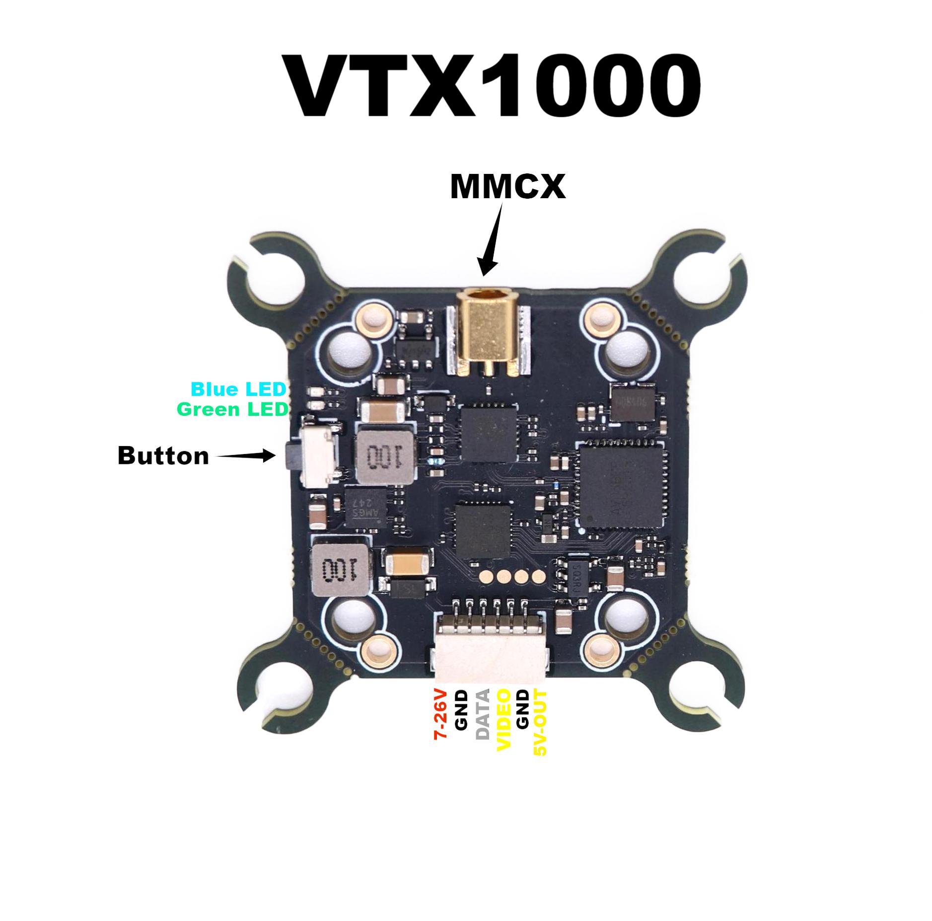 B-CUBE 5.8G VTX 800 1000 1600  - Drone Kit Vtol ulasan dan harga