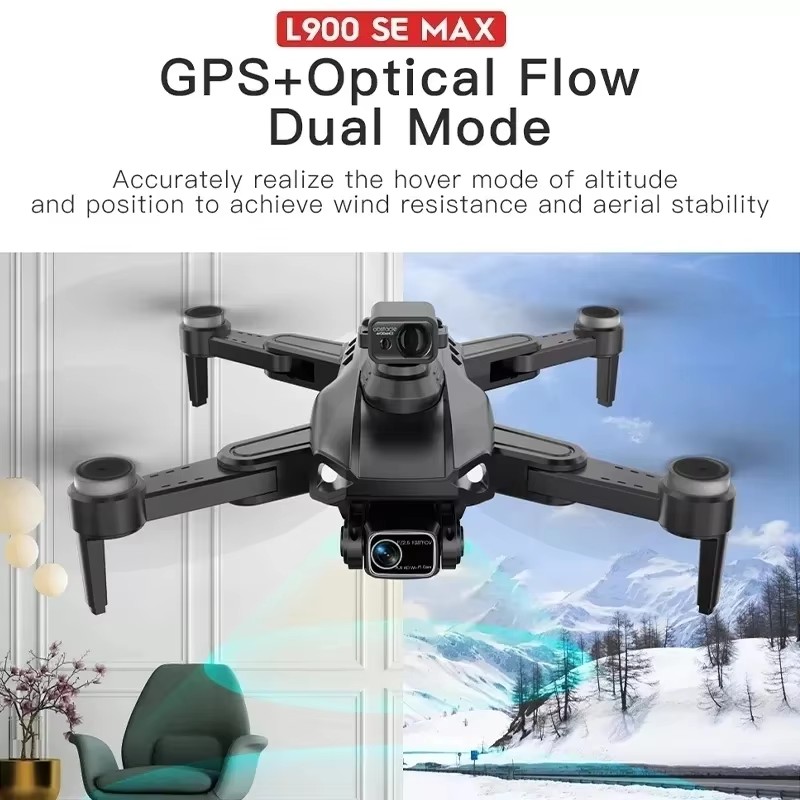 L900 Pro / SE / MAX Drone 4K P - Drone Kit Vtol ulasan dan harga