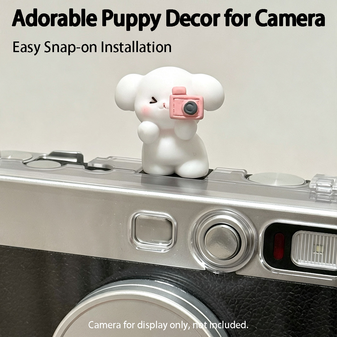Cute 3D Puppy Camera Hot Shoe  - Canon Camera Eos R50 ulasan dan harga
