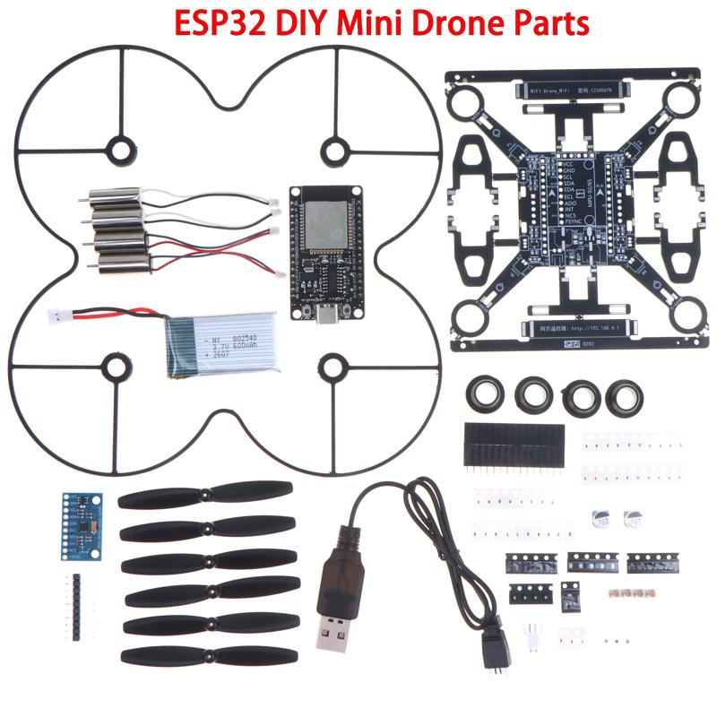 E1 ESP32 Open‑Source Mini Dron - Drone Kit Parts Included ulasan dan harga
