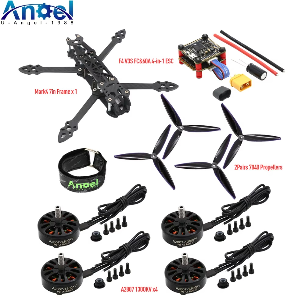 Mark4 Mark 4 7inch 295mm FPV F - Drone Kit Beginner ulasan dan harga