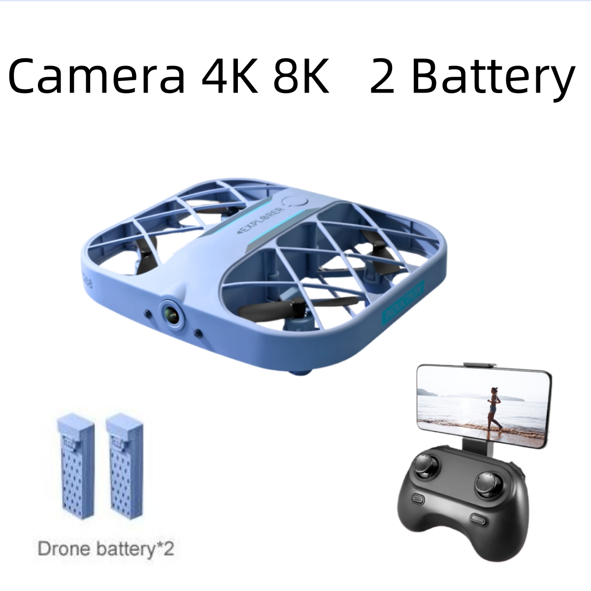 JJRC H107 FPV RC Drone with 2  - Drone Kit With Camera ulasan dan harga