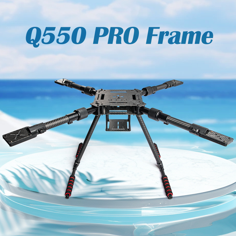 Carbon Fiber Folding Drone Fra - Drone Kit Racing ulasan dan harga